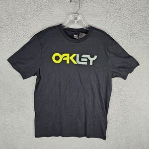 Oakley Men's B1B Split Shirt Black Short Sleeve Small Regular Fit New